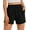 Black, variant on PINSPARK Womens Sweat Shorts Casual Summer Athletic Short Elastic Drawstring Waisted Comfy Lounge Bottoms with Pockets
