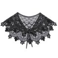 thumbnail image 5 of PrettyGuide Women's 1920s Shawl Beaded Evening Wraps Flapper Bolero, 5 of 5