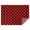 Red and Black, variant on Red and Black Checkered Pattern Rectangle Tablecloth 60"x84",Waterproof Polyester Rectangle Table Cloth, Wipeable Spillproof Polyester Tablecloth for Dining, Camping, Indoor and Outdoor