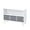 Gray+White, variant on IVV 35.43" Wide Wooden Storage Bookcase with 3 Removable Folding Fabric Drawers & Pine Wood Legs, Freestanding Bookshelf Display Rack Organizer for Bedroom (Gray+White)