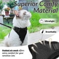 thumbnail image 4 of Arnés y correa para gatos para caminar, arneses de chaleco ajustables suaves a prueba de Escape para gatos, chaqueta transpirable de fácil Control WD.WDQZL Cocina, 4 of 5