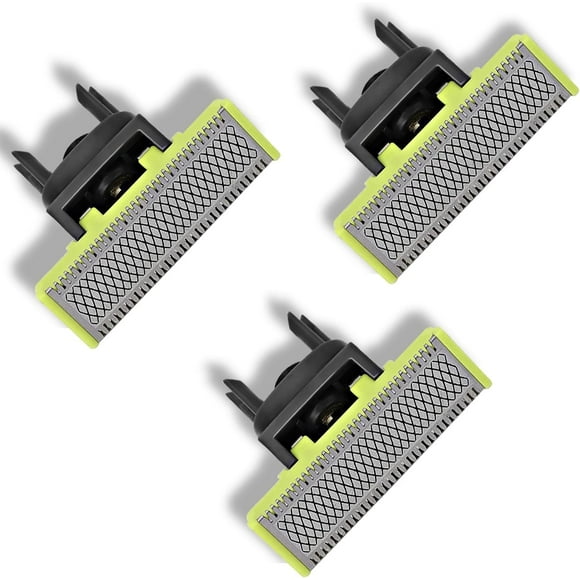 3 Replacement Blades For Philips Oneblade Shaver