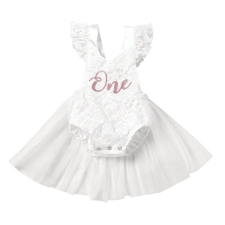 

ZHAGHMIN Summer Clothes For Little Girls Baby Lace Net Yarn Print Pink White Apricot Babysuit Romper Baby Birthday Clothes Baby Girl Cotton Clothes Girl Clothes 4T Sunflower Baby Girl Clothes Teen O