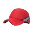 thumbnail image 4 of Gorra de béisbol Bump Cap, regalo práctico y cómodo para hombres y mujeres. Casco de seguridad para jardinería, senderismo, equitación, ciclismo Rojo, 4 of 8