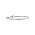 thumbnail image 3 of Rachel Koen Prong Set Diamond Tennis Bracelet 14K White Gold 3.12Cttw 7 Inches, 3 of 6