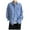 Blue, variant on ZRGHAOYLQ Men's Flannel Linen Shirts Long Sleeve Casual Plaid Shirt Tops Classic Fit Lapel Collar Button Down Shirt Jacket Lightweight Comfy Shirts