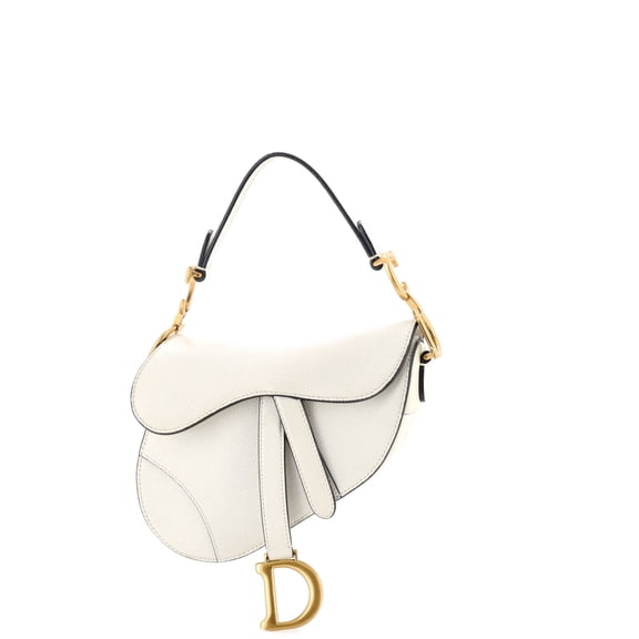 Pre-Owned Saddle Handbag Leather Mini By Rebag