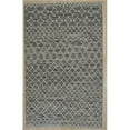 thumbnail image 1 of EORC REH44BN2X6 2 x 6 ft. Punja Killim Contemporary Handmade Area Rug, Black, 1 of 9