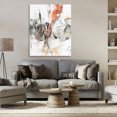 thumbnail image 3 of Stupell Industries Chaotic Terracotta & Grey Abstract Painting Wrapped Canvas Art Print Wall Art, 36 x 48, 3 of 8
