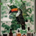 thumbnail image 2 of Stijggn Suncatcher Light Catcher Window Decorations Toucan Wall Decor Bedroom Art Stained Acrylic Panels Toucan for Window Wall Living Room Decorations, 2 of 9