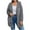 Gray, variant on Joau Women's Fuzzy Fleece Long Jackets Open Front Hooded Cardigans Soft Warm Plush Winter Coats Oversized Sweaters Outerwear with Pockets