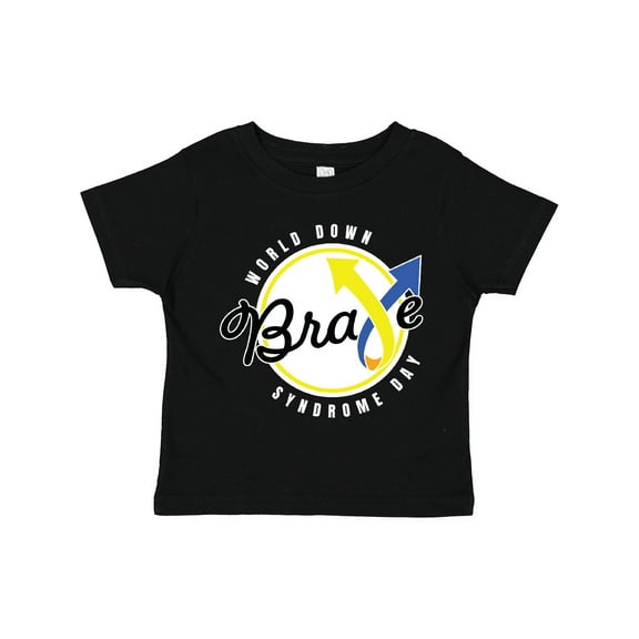 Inktastic World Down Syndrome Day Brave Boys or Girls Toddler T-Shirt