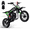 Green, variant on Aoemoe 39cc motor bike, 20mph gas dirt bikes for boys 8 12, Disc Brakes, Max Load 165Lbs, kids dirt bike, Blue