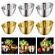 thumbnail image 2 of Stainless Steel Bevel Vegetable Bowl Practical Slanted Lettuce Bucket for Restaurant Large Capacity Salad Holders gold, 2 of 5