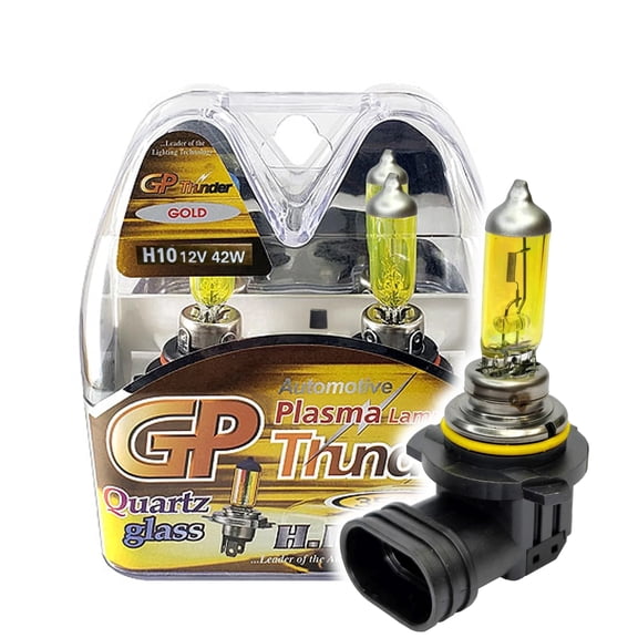 GP Xtreme H8 3500K 35W JDM Golden Yellow High Performance Xenon Halogen thunder Light Bulbs for Compatible Fog Light -High Beam - Low Beam