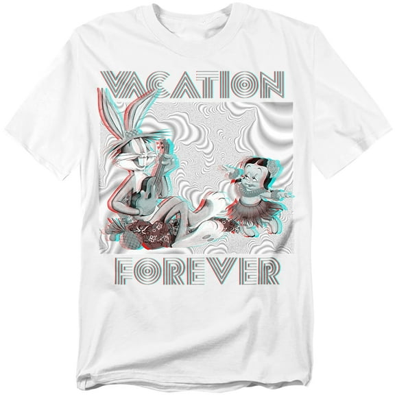Looney Tunes T-Shirt Vacation Forever Unisex Graphic Tee For Men & Women