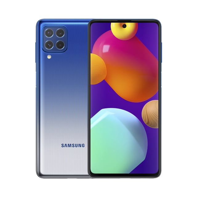 Smartphone Galaxy M62 8Gb 128Gb Azul Samsung Desbloqueado