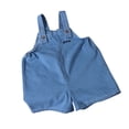 thumbnail image 4 of Zylarhe Toddler Easter Outfit Baby Girls Denim Overall Pants for Boys Bunny Ear Romper with Pom Pom Tail Jeans Jumpsuit 2-3 Years Blue, 4 of 6