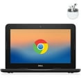 thumbnail image 3 of Restored Dell 11.6" Chromebook P22 Intel Processor 4GB RAM 32GB SSD with Wireless Earbuds (Refurbished), 3 of 5