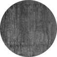 thumbnail image 1 of Ahgly Company Indoor Round Abstract Gray Modern Area Rugs, 4' Round, 1 of 4