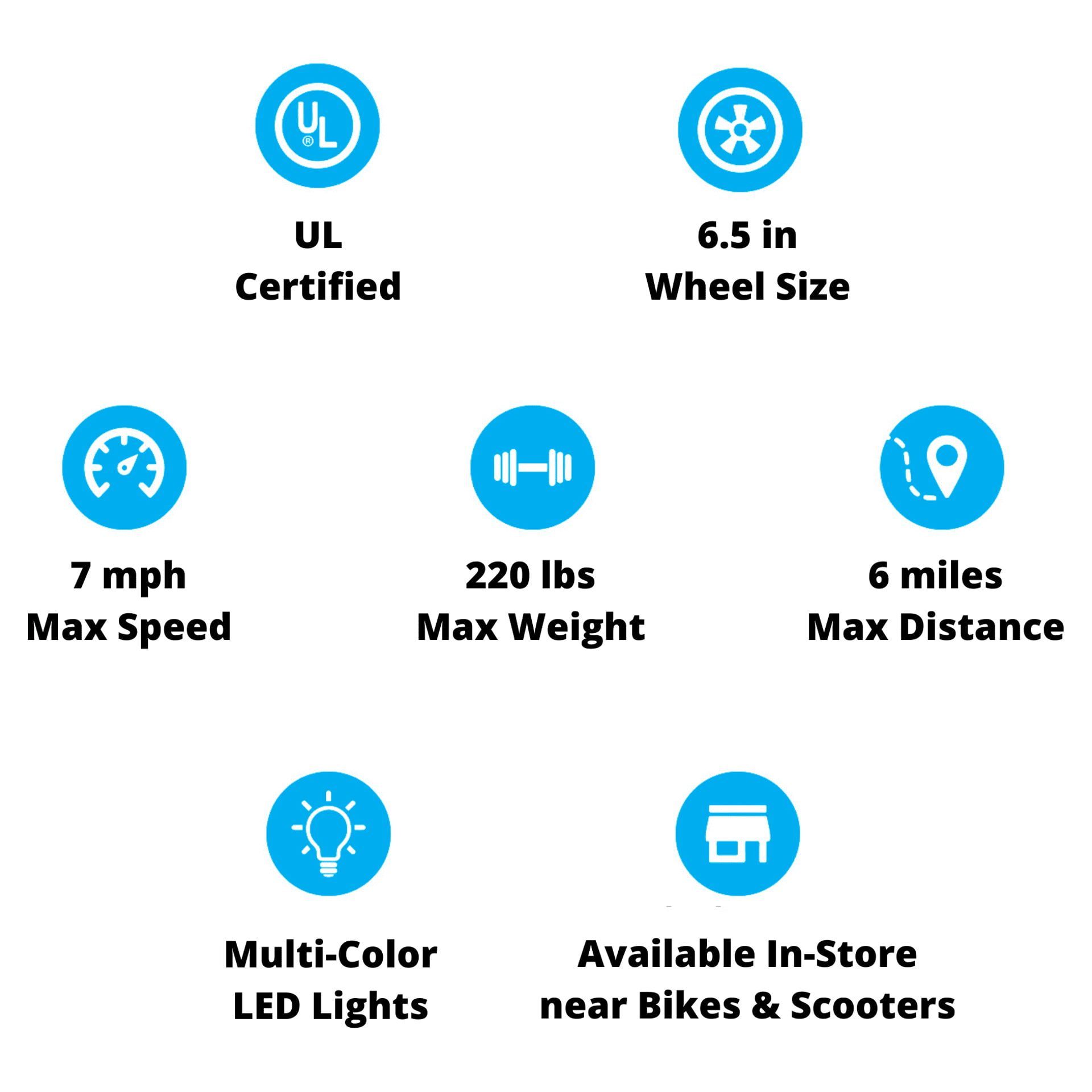 Hover-1 All-Star Used UL Certified Electric Hoverboard W/ 6.5in LED Wheels and LED Sensor Lights - Pink