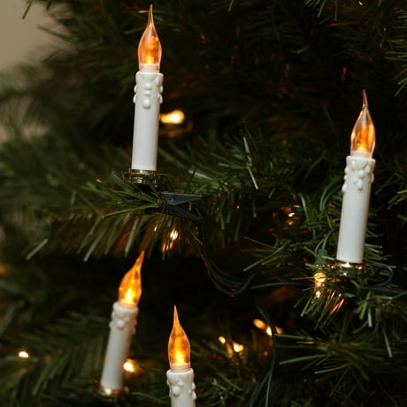 set of 10 led flicker flame c5 type candle clip on set of 10 led flicker flame c5 type candle clip on