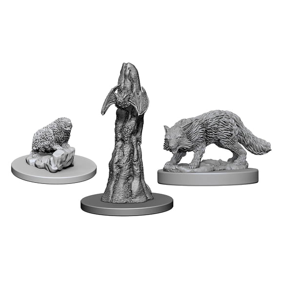 Pathfinder: Deep Cuts Unpainted Miniatures: Familiars