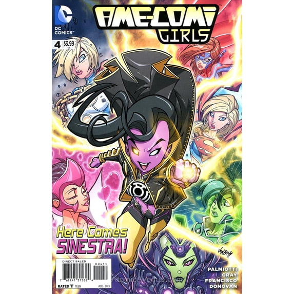 Ame-Comi Girls #4 VF ; DC Comic Book