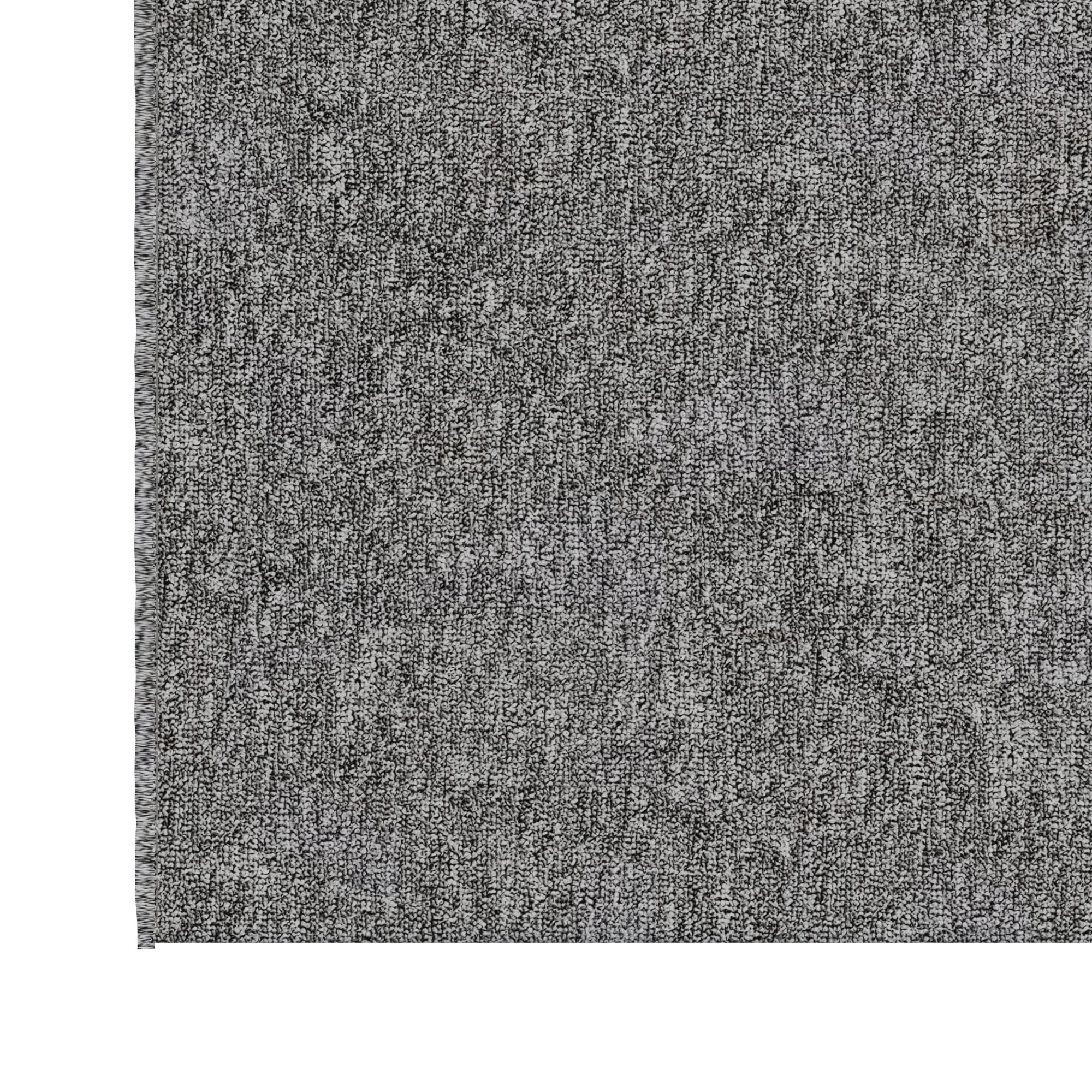 Ottomanson Hallway Runner Rug 1'10" x 52' Non-Slip Stain-Resistant Custom Size Carpet for Kitchen, Gray