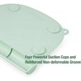 thumbnail image 2 of PandaEar 2 Pack Silicone Suction Placemats for Baby Kids, Food Grade Mats Toddler Placemats with Food Catching Pockets for Dining Table & Restaurants -Green/Brown, 2 of 4