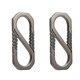 thumbnail image 1 of llaveros de aleación de titanio duraderos, llavero para coche, hebilla para mochila, mosquetón para exteriores, gancho a presión con resorte, clip de titanio, 1 of 4