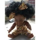 thumbnail image 2 of Vinilo Baby Girl Doll Reborn 12 "Muñeca Afroamericana con cabellero Negro, 2 of 9