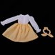 thumbnail image 3 of Traje de diadema de vestido de muñeca Mini Volante con Diadema Anudado de cabellero Accesorios para BJD 1/3, 3 of 8