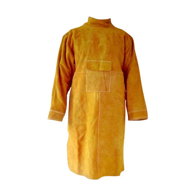 Ropa protectora de soldadura Monos de soldador Protector de rodilla antiescaldado resistente al desgaste Los soldadores de piernas usan uniformes (naranja)