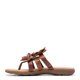 thumbnail image 3 of Clarks Elizabelle Mae Chanclas para mujer, color tostado Combi 7, 3 of 5