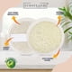 thumbnail image 4 of 4 almohadillas de loofah facial premium, almohadillas de limpieza natural para la cara exfoliante, esponjas compatibles con piel facial limpia y vibrante (4 paquetes) Afortunado Sencillez, 4 of 5