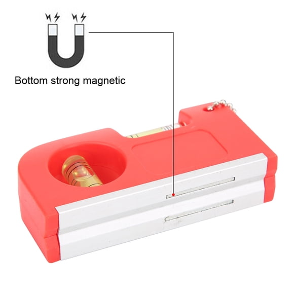 Mini Magnetic Level, Accurate Bubble Measurement Tool For Home Office, Easy To Use