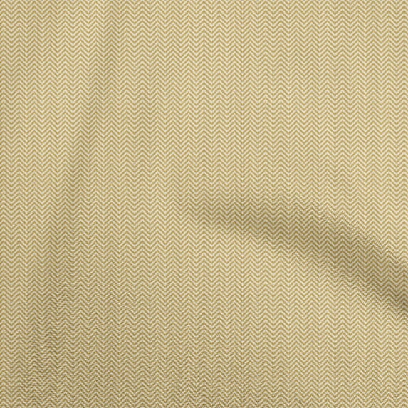 oneOone Viscose Jersey Dark Mustard Fabric Chevron Quilting Supplies Print Sewing Fabric By The Yard 60 Inch Wide
