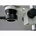 thumbnail image 4 of AmScope 3.35X-45X Stereo Zoom Microscope on Boom w/ Fiber Optic Ring Light New, 4 of 4