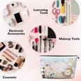 thumbnail image 3 of Picia Cute Animals Printed Leather Travel Toiletry Bag,Cosmetic Organizer, Makeup Travel Bag, Durable Travel Pouch, Compact Toiletry Bag, Travel Accessories, 3 of 6