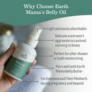 Earth Mama Belly Oil for Pregnancy, Bath Oil, 4 fl oz