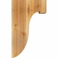 thumbnail image 3 of Ekena Millwork 6"W x 12"D x 20"H Del Monte Rough Sawn Corbel, Western Red Cedar, 3 of 9
