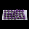 thumbnail image 5 of 28 Pcs Purple Flower Cluster Flower Vegetation Groups Grass Tufts Static Scenery Model DIY Miniature for Train Landscape Railroad Scenery Sand Military Layout Model War Gaming Terrain, 5 of 6