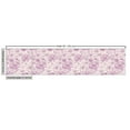 thumbnail image 2 of Floral Upholstery Fabric by the Yard, Shabby Form Vintage Flower Motifs in Soft Toned Essence Beauty Nature Design, Decorative Fabric for DIY and Home Accents, Fuchsia Pale Pink by Ambesonne, 2 of 4