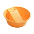 thumbnail image 2 of Lavabo de tabla de lavar, lavabo de limpieza con tabla de lavandería, de lavado portátil para camisetas, ropa interior, calcetines, lavado a mano Amarillo, 2 of 8