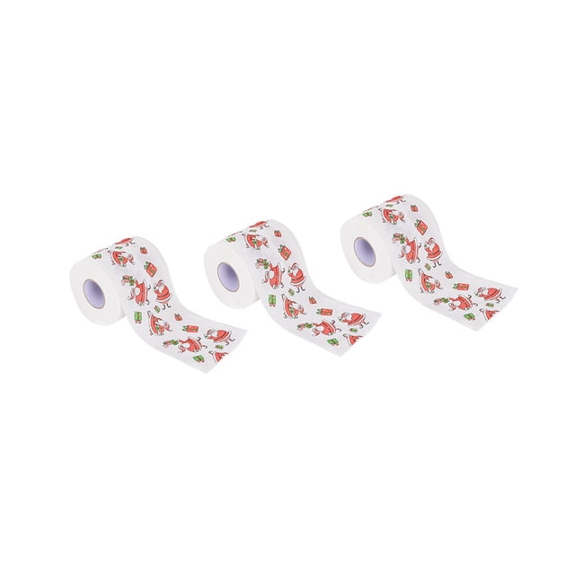 Boovnll Kitchen Gadgets, Christmas Pattern Color Toilet Paper Santa Christmas Tree Printed Tissue, Home and Kitchen, Kitchen, Kitchen Tools