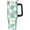 Daisy, variant on Frog Water Bottle Spill Proof Tumbler with Handle and Straw Lid Double Wall Insulated Stainless Steel Tumbler Coffee Mug Gift for Men Women Travel Cup for Car (Lotus, 40OZ)