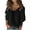 Black, variant on Aayomet Cardigan for Women Fall Women's Cute Sweaters Pullover Lace Crochet Knit Puff Sleeve Crewneck Loose Business Casual Fall 2023 Dressy Tops,Khaki S-XXL