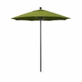 thumbnail image 5 of California Umbrella 7.5' Venture Series Patio Umbrella With Matted White Aluminum Pole Fiberglass Ribs Push Lift With Sunbrella 2A Linen Sesame Fabric, 5 of 7
