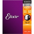 thumbnail image 2 of Elixir 11052 80/20 Bronze Acoustic Guitar Strings with NANOWEB. Light 12-53 6 SETS, 2 of 2
